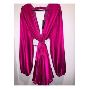 Fuchsia romper
